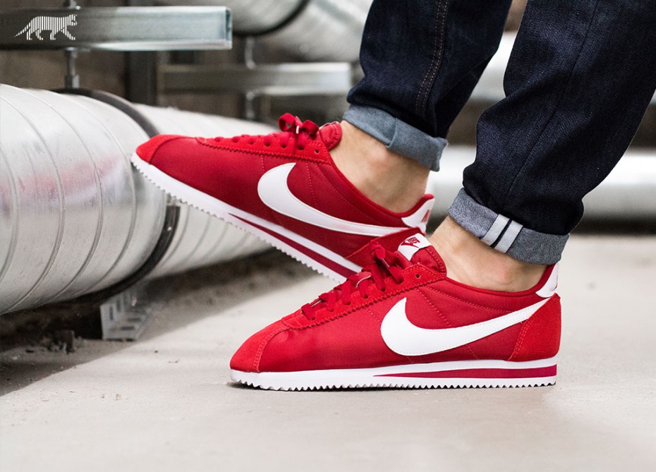 nike cortez rouge or